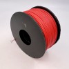 На катушке Медный провод 24AWG 100м 0,2 кв.мм (40*0,08мм) (красный, UL3135) LFW-24R в мягкой силиконовой изоляции фото 4