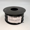 На катушке Медный провод 24AWG 100м 0,2 кв.мм (40*0,08мм) (черный, UL3135) LFW-24B в мягкой силиконовой изоляции фото 5