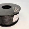 На катушке Медный провод 24AWG 100м 0,2 кв.мм (40*0,08мм) (черный, UL3135) LFW-24B в мягкой силиконовой изоляции фото 3