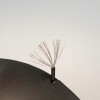 На катушке Медный провод 24AWG 100м 0,2 кв.мм (40*0,08мм) (черный, UL3135) LFW-24B в мягкой силиконовой изоляции фото 0
