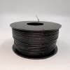 На катушке Медный провод 24AWG 100м 0,2 кв.мм (40*0,08мм) (черный, UL3135) LFW-24B в мягкой силиконовой изоляции фото 2