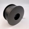 На катушке Медный провод 24AWG 100м 0,2 кв.мм (40*0,08мм) (черный, UL3135) LFW-24B в мягкой силиконовой изоляции фото 6