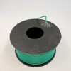 На катушке Медный провод 24AWG 100м 0,2 кв.мм (40*0,08мм) (зеленый, UL3135) LFW-24G в мягкой силиконовой изоляции фото 1