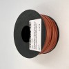 На катушке Медный провод 24AWG 100м 0,2 кв.мм (40*0,08мм) (коричневый, UL3135) LFW-24Br в мягкой силиконовой изоляции фото 7