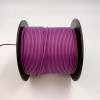 На катушке Медный провод 22AWG 100м 0,3 кв.мм (60*0,08мм) (сиреневый, UL3135) LFW-22V в мягкой силиконовой изоляции фото 2