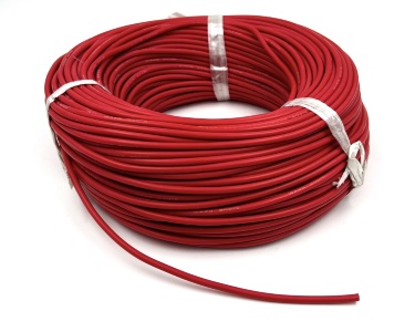 12AWG 3,4 мм² Медный провод в силиконовой изоляции (красный, UL3135) LFW-12R