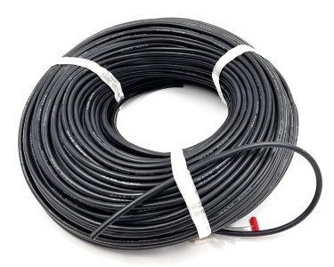 12AWG 3,4 мм² Медный провод в силиконовой изоляции (черный, UL3135) LFW-12B