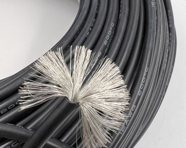 12AWG 3,4 мм² Медный провод в силиконовой изоляции (черный, UL3135) LFW-12B