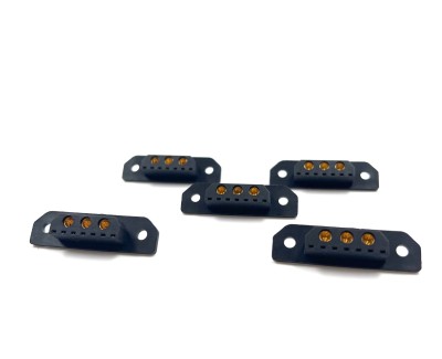 Разъем Amass ICM150S17PB-F (розетка, 40А, черный), 10шт