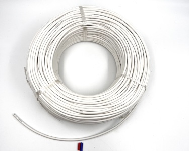 12AWG 3,4 мм² Медный провод в силиконовой изоляции (белый, UL3135) LFW-12W