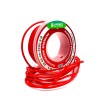 На катушке Медный провод 22AWG 10м 0,3 кв.мм (60*0,08мм) (красный, UL3135) LFW-22R в мягкой силиконовой изоляции фото 0