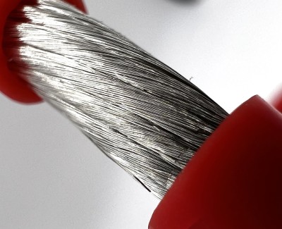 7AWG 12 мм² Медный провод в силиконовой изоляции (красный, UL3135) LFW-7R