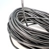 22AWG 0,3 мм² Медный провод в силиконовой изоляции (черный, UL3367) LFW-22B фото 0