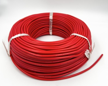 10AWG 5,3 мм² Медный провод в силиконовой изоляции (красный, UL3135) LFW-10R