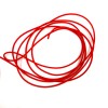 На катушке Медный провод 20AWG 10м 0,5 кв.мм (100*0,08мм) (красный, UL3135) LFW-20R в мягкой силиконовой изоляции фото 3