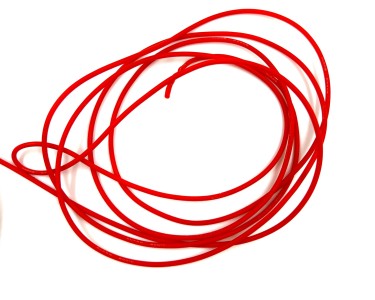 На катушке Медный провод 20AWG 10м 0,5 кв.мм (100*0,08мм) (красный, UL3135) LFW-20R в мягкой силиконовой изоляции