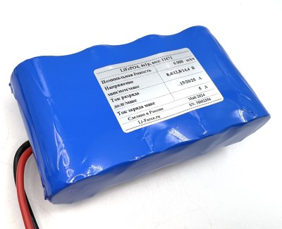 Аккумулятор 12В 6Ач LF-126-11671 (LiFePO4, 4S1P, 32700-6Ah, T)