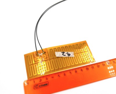 Нагревательная пластина 120х45мм (12V-15W, 19V-38W, 9.5 Ом) LFH-3472p