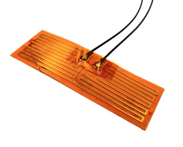 Нагревательная пластина 87х30мм (12V-8W, 24V-32W, 17 Ом) LFH-3471pg на клейкой основе