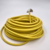 11AWG 4,0 мм² Медный провод в силиконовой изоляции (желтый, UL3135) LFW-11Y