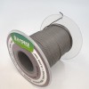 На катушке Медный провод 30AWG 50м 0,06 кв.мм (11*0,08мм) (серый, UL3135) LFW-30Gr в мягкой силиконовой изоляции фото 0