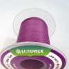 На катушке Медный провод 30AWG 50м 0,06 кв.мм (11*0,08мм) (фиолетовый, UL3135) LFW-30V в мягкой силиконовой изоляции фото 4