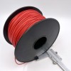 На катушке Медный провод 18AWG 200м 0,75 кв.мм (150*0,08мм) (красный,, UL3135) LFW-18B в мягкой силиконовой изоляции фото 2