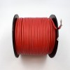 На катушке медный провод 17AWG 100м 1,0 кв.мм (210*0,08мм) (красный,, UL3135) LFW-17B в мягкой силиконовой изоляции фото 0