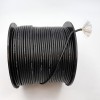 На катушке Медный провод 18AWG 75м 0,75 кв.мм (150*0,08мм) (черный, UL3135) LFW-18B в мягкой силиконовой изоляции фото 4