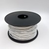 На катушке Медный провод 18AWG 200м 0,75 кв.мм (150*0,08мм) (белый, UL3135) LFW-18B в мягкой силиконовой изоляции