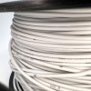 На катушке Медный провод 18AWG 200м 0,75 кв.мм (150*0,08мм) (белый, UL3135) LFW-18B в мягкой силиконовой изоляции фото 1