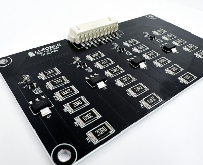 Плата балансировки 1-4S LiFePO4 LF-BLP-04 (1 А) с балансировочным разъемом