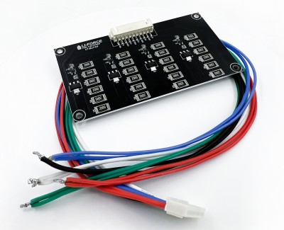 Плата балансировки 1-4S LiFePO4 LF-BLP-04 (1 А) с балансировочным разъемом