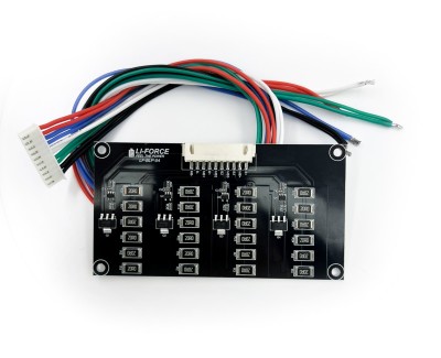 Плата балансировки 1-4S LiFePO4 LF-BLP-04 (1 А) с балансировочным разъемом