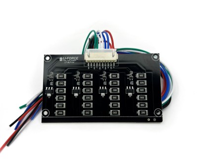 Плата балансировки 1-4S LiFePO4 LF-BLP-04 (1 А) с балансировочным разъемом