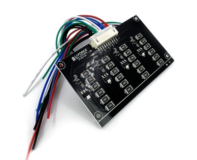 Плата балансировки 1-4S LiFePO4 LF-BLP-04 (1 А) с балансировочным разъемом