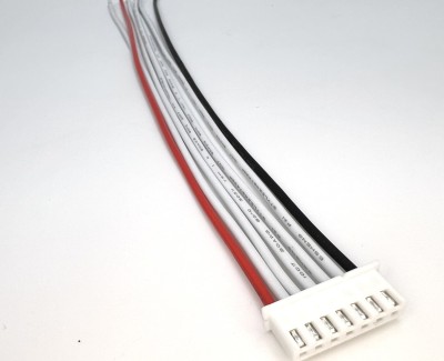Балансировочный разъем 7 pin (6s, XH) с ПВХ проводом 20awg, 200мм