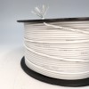 На катушке Медный провод 26AWG 100м 0,14 кв.мм (30*0,08мм) (белый, UL3135) LFW-26W в мягкой силиконовой изоляции фото 2