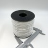 На катушке Медный провод 26AWG 300м 0,14 кв.мм (30*0,08мм) (белый, UL3135) LFW-26W в мягкой силиконовой изоляции фото 0