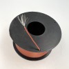 На катушке Медный провод 26AWG 100м 0,14 кв.мм (30*0,08мм) (коричневый, UL3135) LFW-26Br в мягкой силиконовой изоляции фото 2