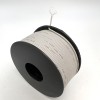 На катушке Медный провод 24AWG 100м 0,2 кв.мм (40*0,08мм) (серый, UL3135) LFW-24Gr в мягкой силиконовой изоляции фото 3