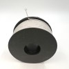 На катушке Медный провод 24AWG 100м 0,2 кв.мм (40*0,08мм) (серый, UL3135) LFW-24Gr в мягкой силиконовой изоляции фото 4