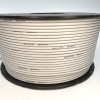 На катушке Медный провод 24AWG 100м 0,2 кв.мм (40*0,08мм) (серый, UL3135) LFW-24Gr в мягкой силиконовой изоляции фото 1