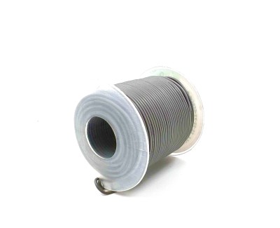 На катушке Медный провод 26AWG 30м 0,14 кв.мм (30*0,08мм) (серый, UL3135) LFW-26Gr в мягкой силиконовой изоляции