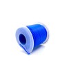 На катушке Медный провод 26AWG 30м 0,14 кв.мм (30*0,08мм) (синий, UL3135) LFW-26Bl в мягкой силиконовой изоляции фото 5