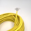 16AWG 1,27 мм² Медный провод в силиконовой изоляции (желтый, UL3135) LFW-16Y фото 4