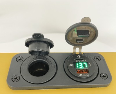 Аккумулятор 12В 105Ач LF-12105-14596 (LiFePO4, 4S1P, EVE LF105, с USB, Type-C и прикуривателем, P)