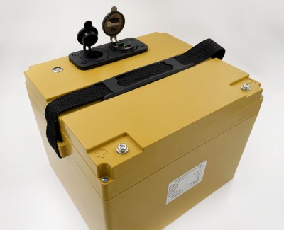 Аккумулятор 12В 105Ач LF-12105-14596 (LiFePO4, 4S1P, EVE LF105, с USB, Type-C и прикуривателем, P)