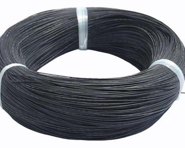 Провод в ПВХ изоляции 28AWG UL1007, 0.08 мм², черный