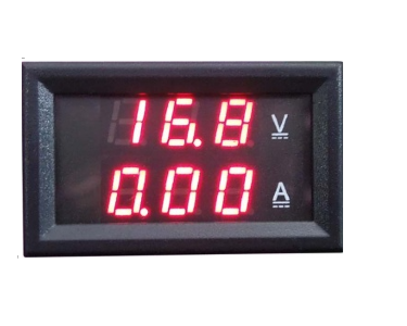 Цифровой вольтметр-амперметр DSN-VC288 (0-100V, 0-50A, индикация красный)